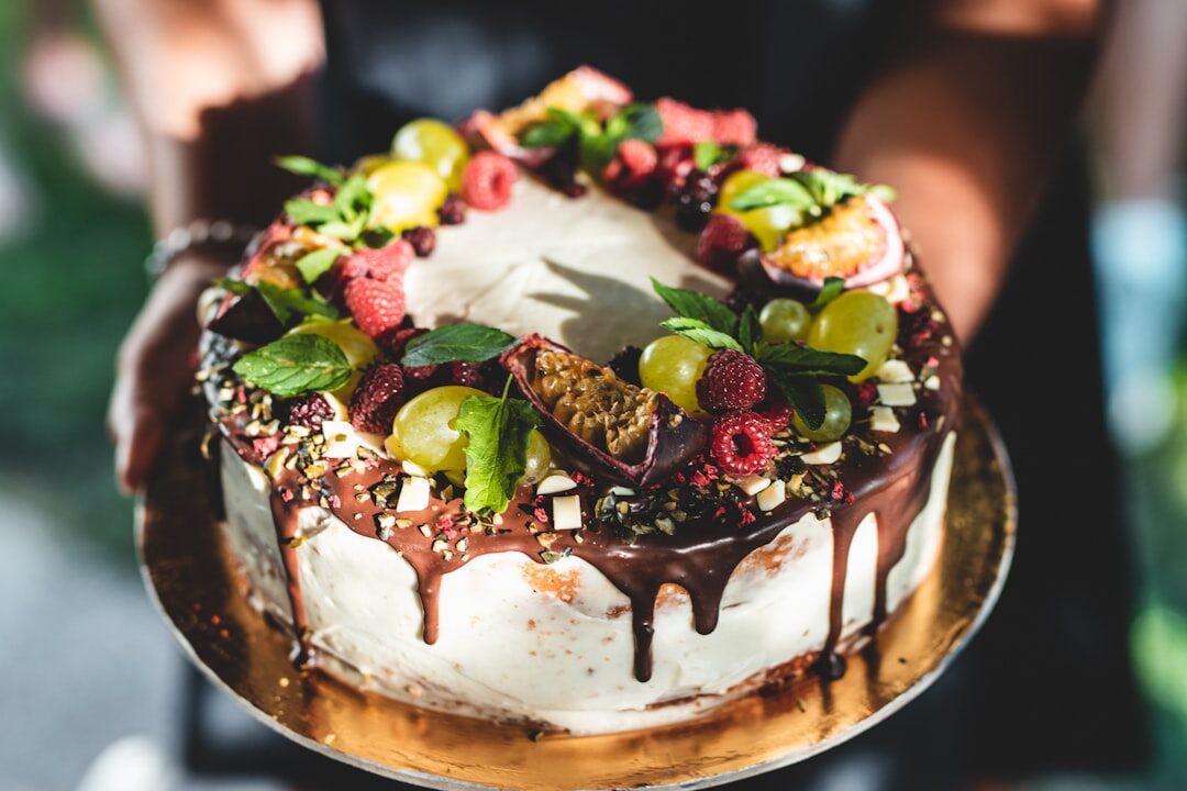 homemade dessert cake