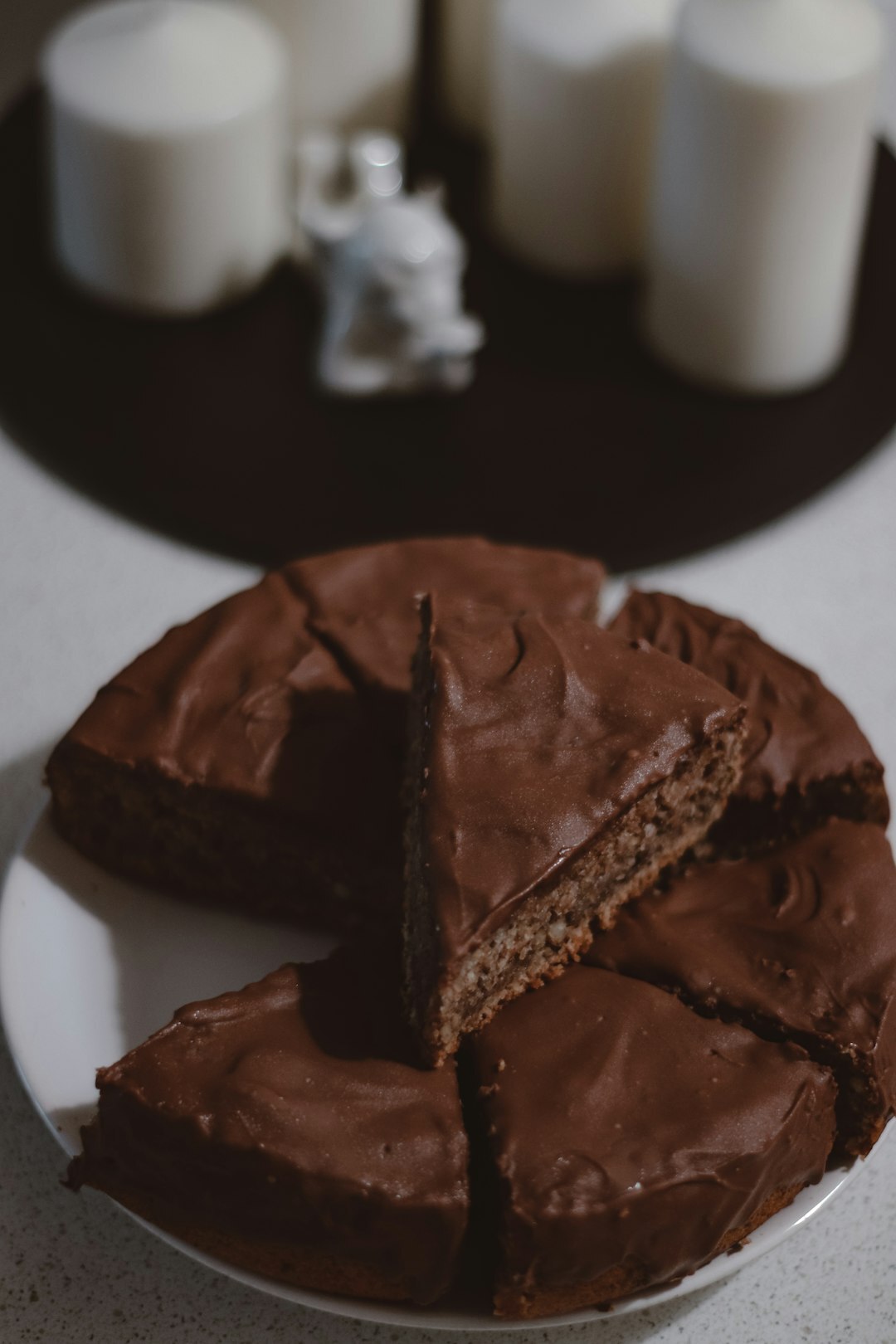 homemade chocolate cake